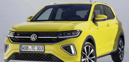 Volkswagen T-cross 2023 просторный и практичный кроссовер