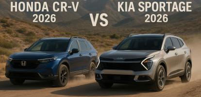 Kia Sportage 2026 vs Honda CR-V - обзор и улучшения для семейных кроссоверов