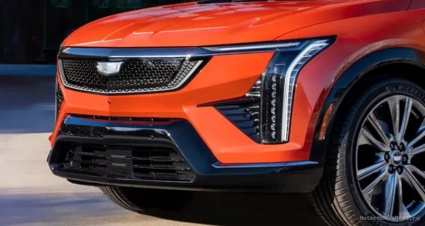 Cadillac Optiq 2024 передняя оптика