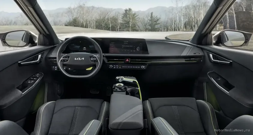 Космический интерьер Kia EV6 2024