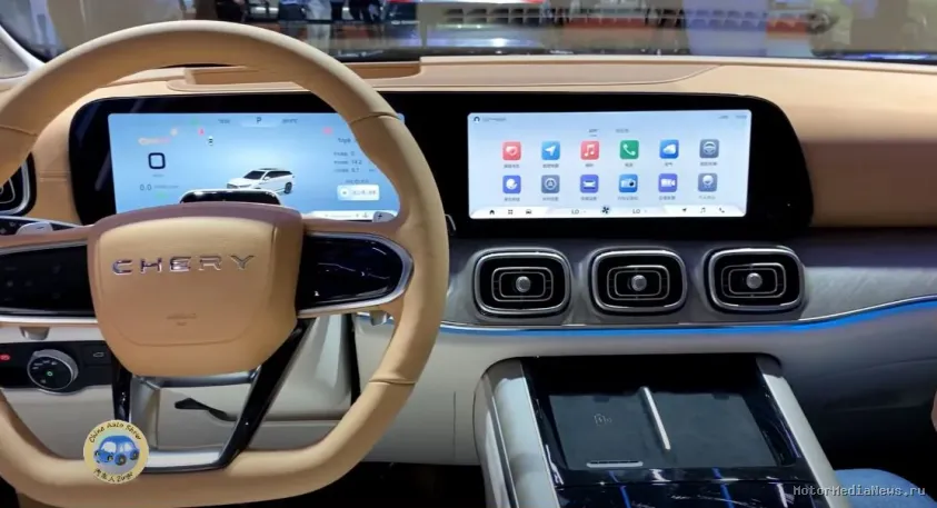 Передняя панель Chery Tiggo 9 2023