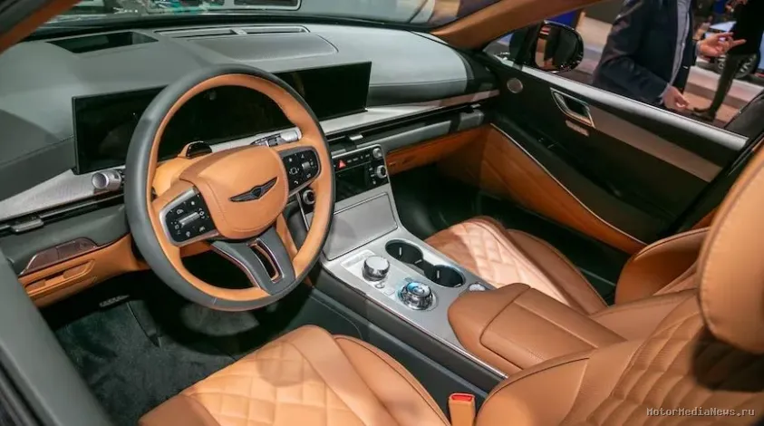 Genesis GV80 Coupe 2024 передняя панель