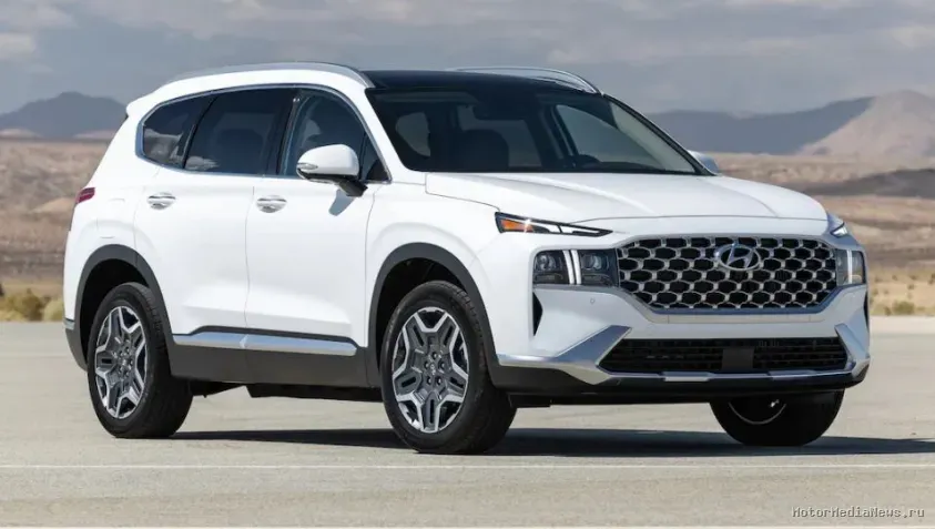 Hyundai Santa Fe 2023 Plug-in Hybrid вид спереди