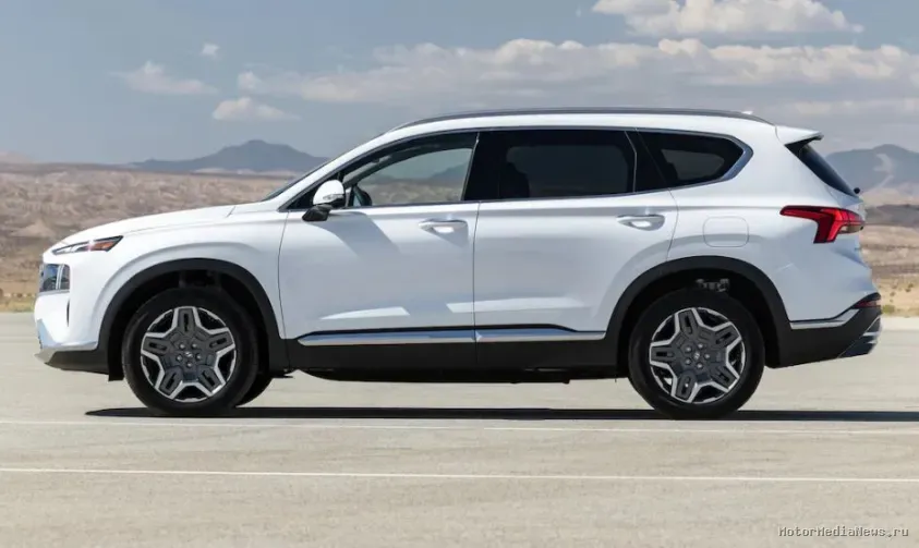 Hyundai Santa Fe 2023 Plug-in Hybrid вид сбоку