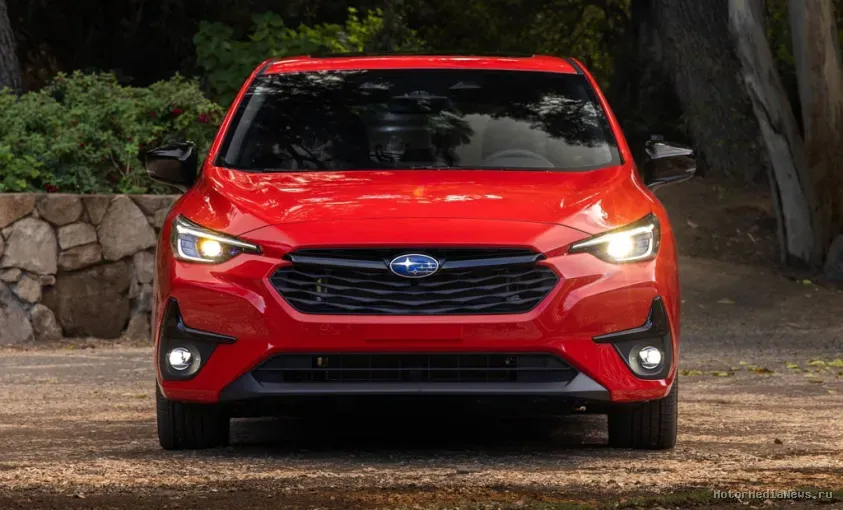 Subaru Impreza 2023 вид спереди