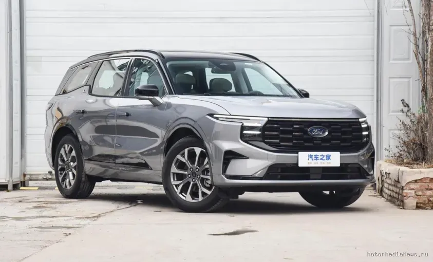 Ford Edge 2024 обновленная передняя часть