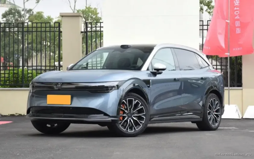 Zeekr 7X 2024 передняя оптика и кузов купол