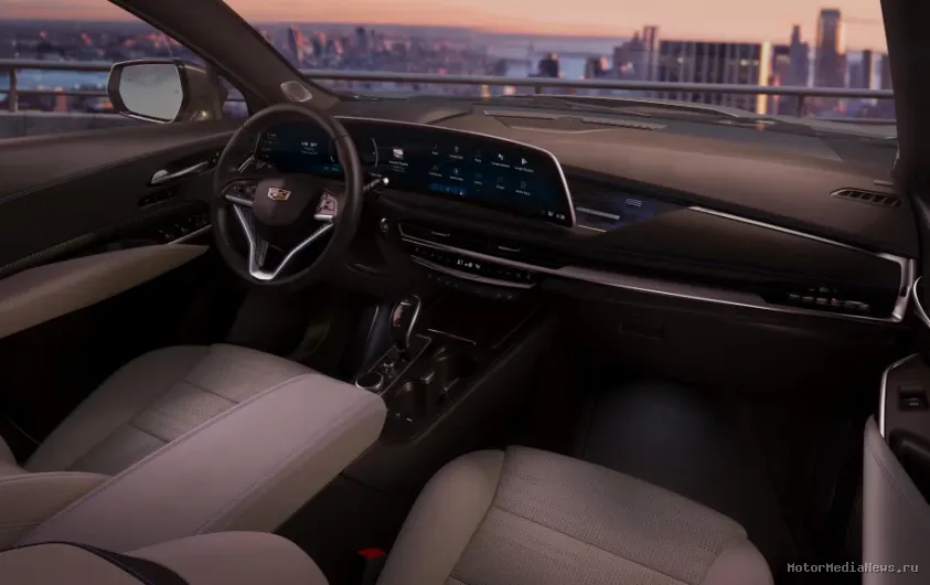 Cadillac XT4 2023 передняя панель