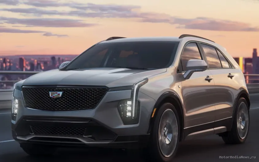 Cadillac XT4 2024, вид спереди