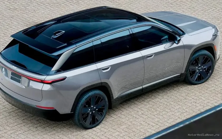 Jeep Wagoneer S 2025 вид сверху