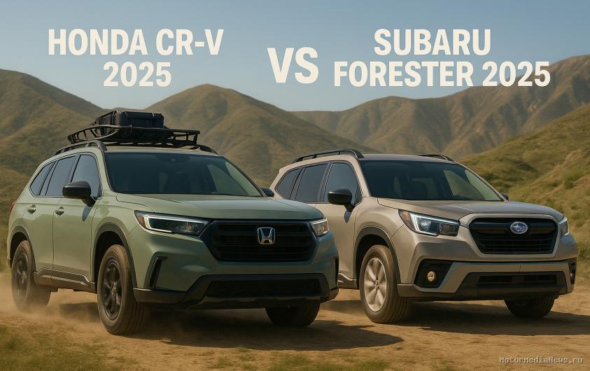 Subaru Forester 2025 vs Honda CR-V 2025