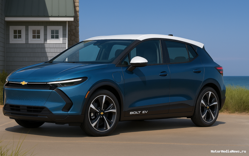 Цвета концепта Chevrolet Bolt EV 2027