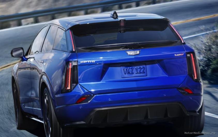 Cadillac Optiq-V 2026 задний бампер