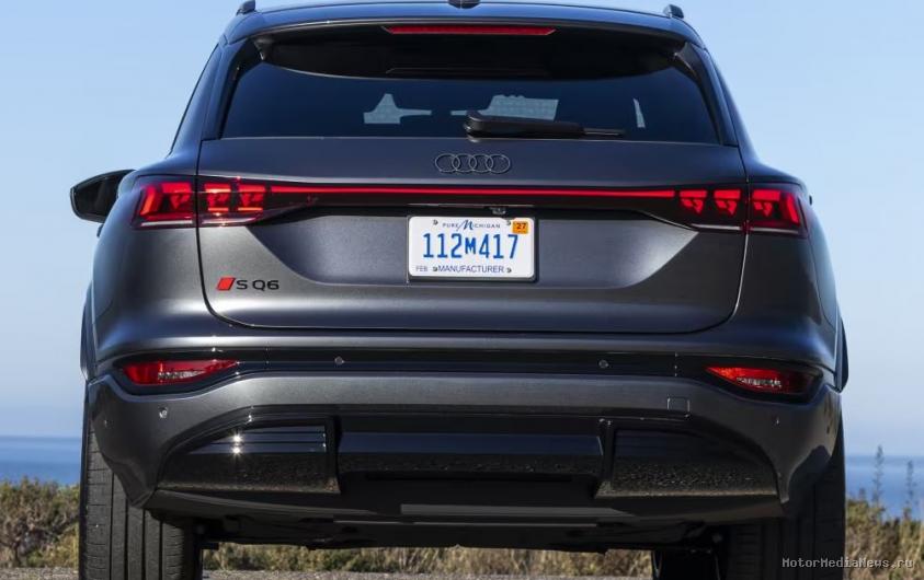 Задний бампер Audi SQ6 2025