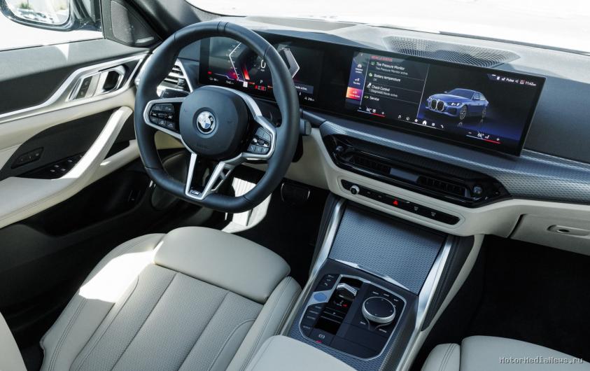 Интерьер BMW i4 eDrive40