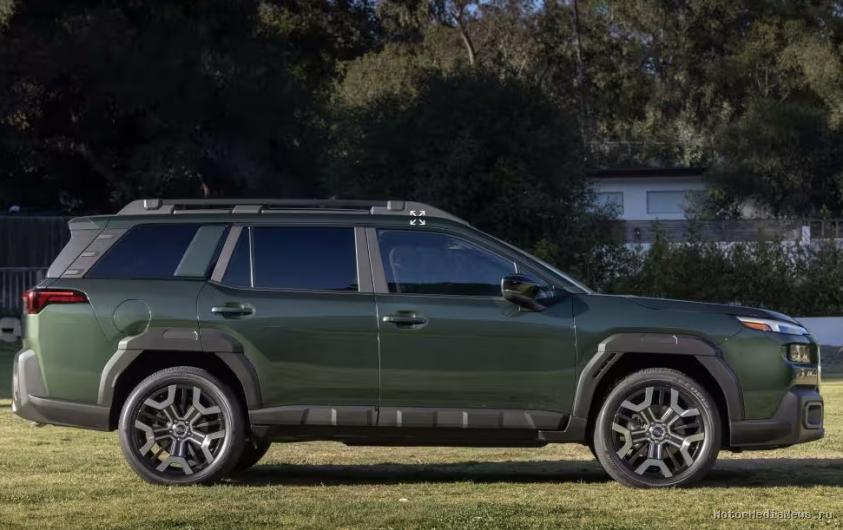 Новые габариты и кузов Subaru Outback 2026