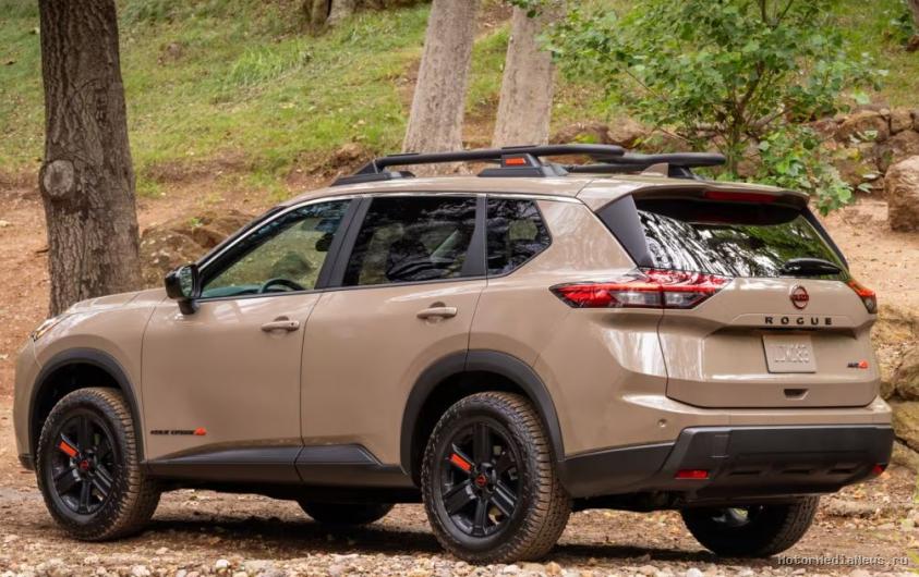 Nissan Rogue Rock Creek 2025 боковая часть