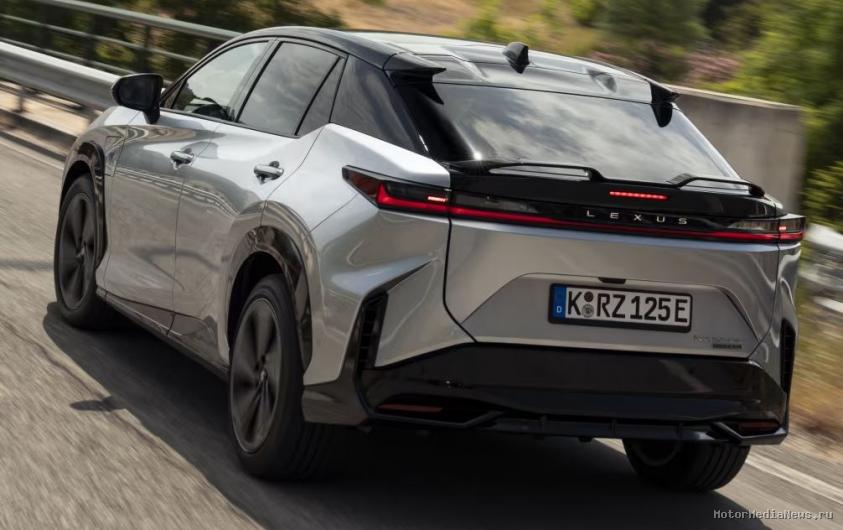 Задняя часть комплектации RZ550e