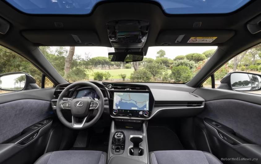 Интерьер Lexus RZ