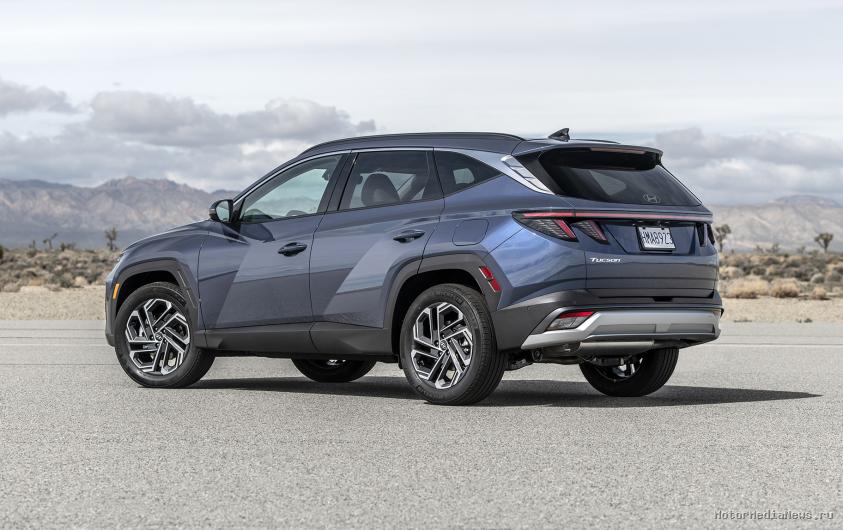 Габариты и задний бампер Hyundai Tucson 2025
