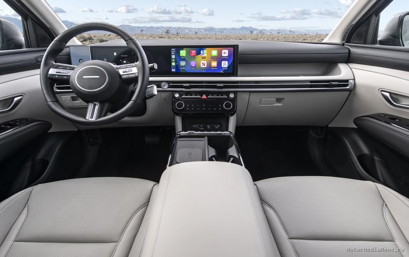 Интерьер Hyundai Tucson 2025