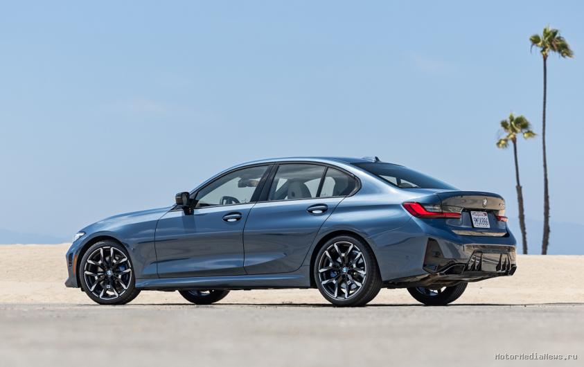 BMW M340i 2025 задняя оптика и спортивный характер
