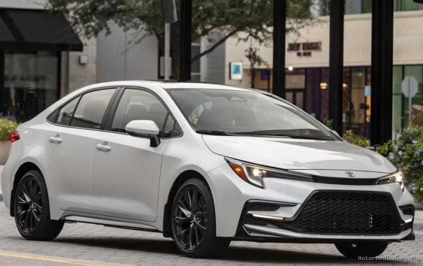 Toyota Corolla 2026 эволюция дизайна