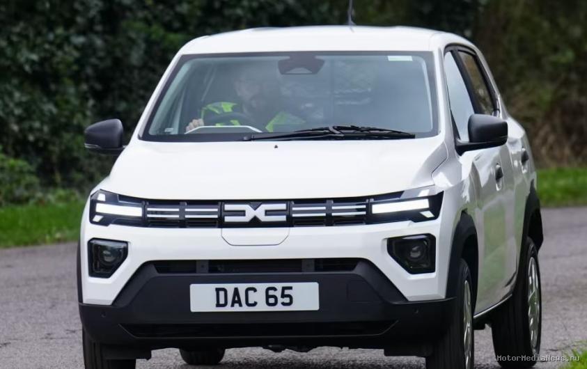 Dacia Spring 2025 бюджетный электрокар