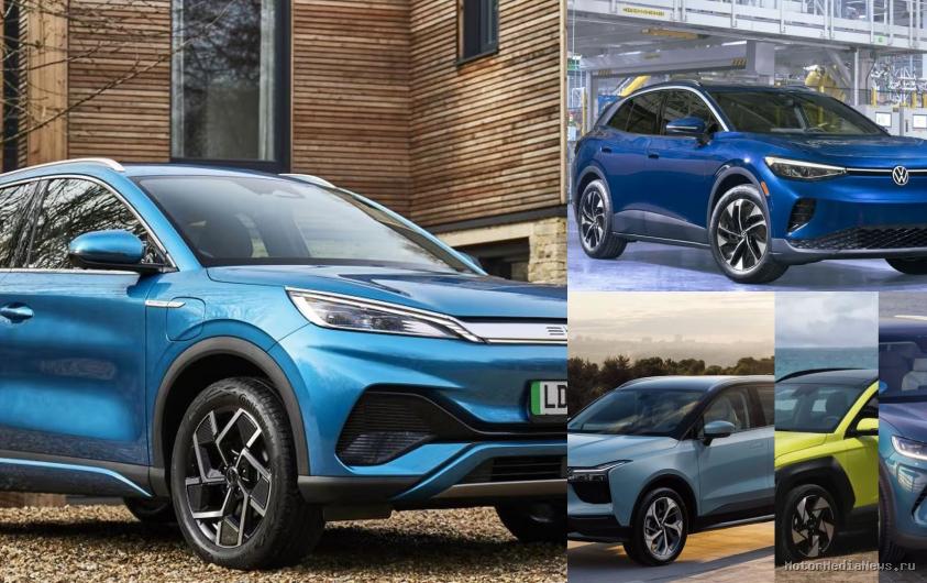Большой сравнительный обзор электрокроссоверов 2025 года: китайские vs европейские