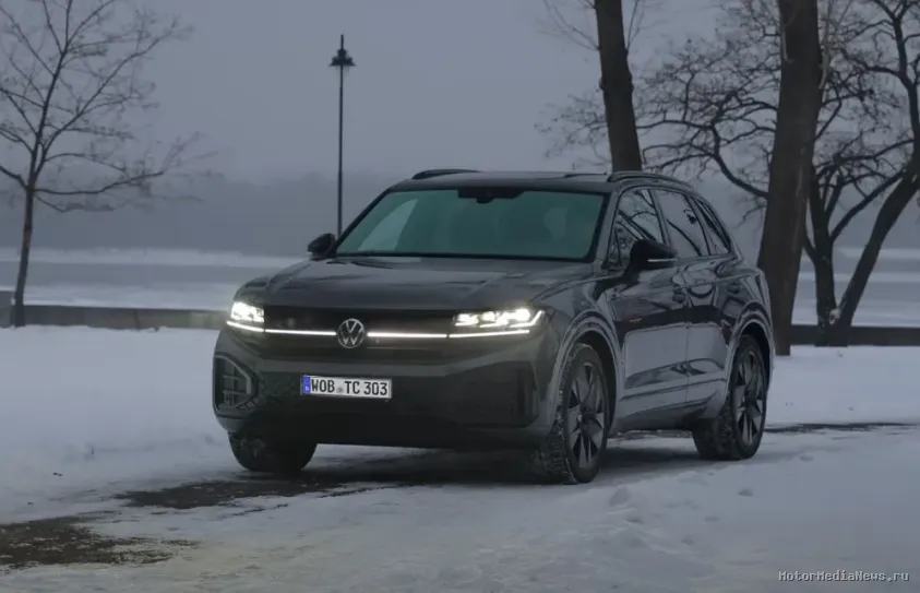 VW Touareg 2024 оптика IQ.Light HD