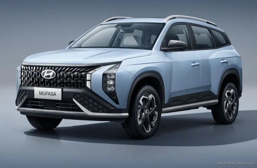 Hyundai Mufasa 2023, вид спереди
