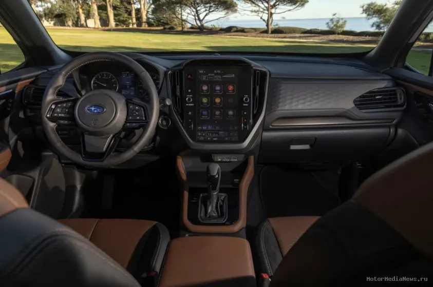Интерьер Touring для Forester 2025 модельного года