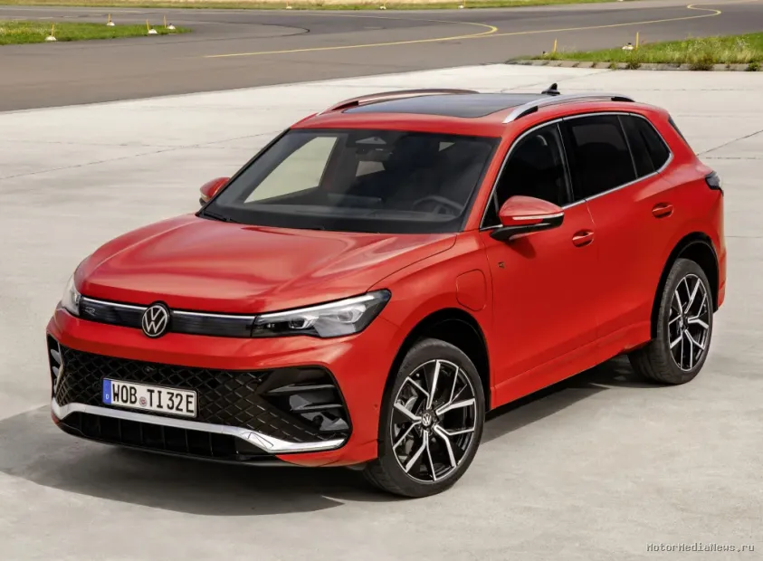 Volkswagen Tiguan 2024 с гибридом версия R-Line