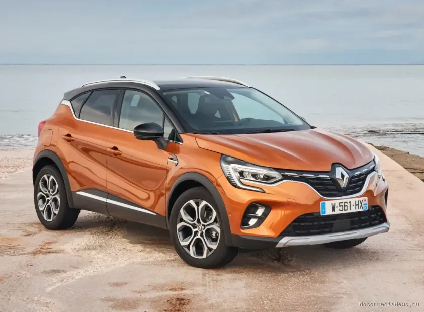 Renault Captur 2019 вид спереди