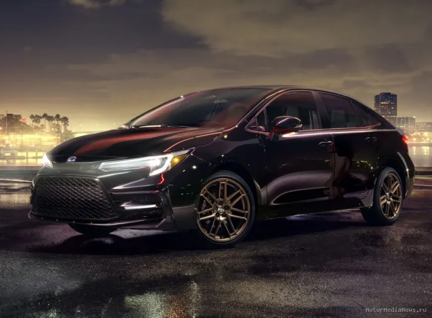 Toyota Corolla Hybrid 2024 для рынка США Ночная серия