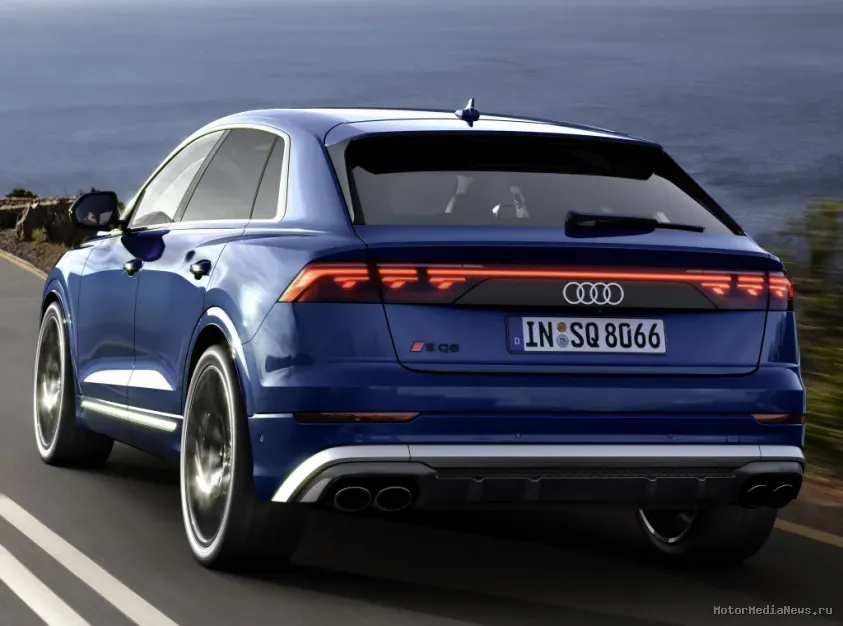 Audi SQ8 задние ходовые огни