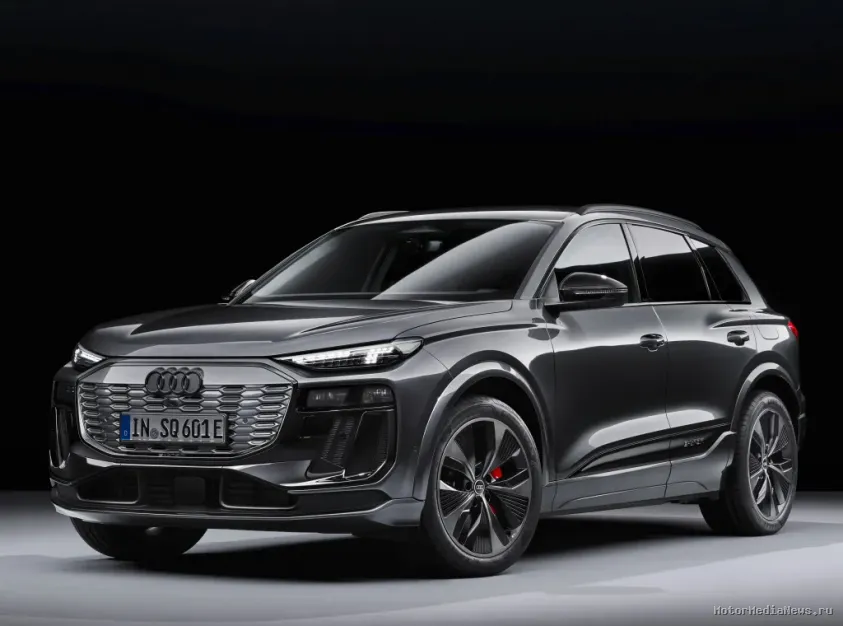 SQ6 E-Tron 2025 более мощная версия от Audi