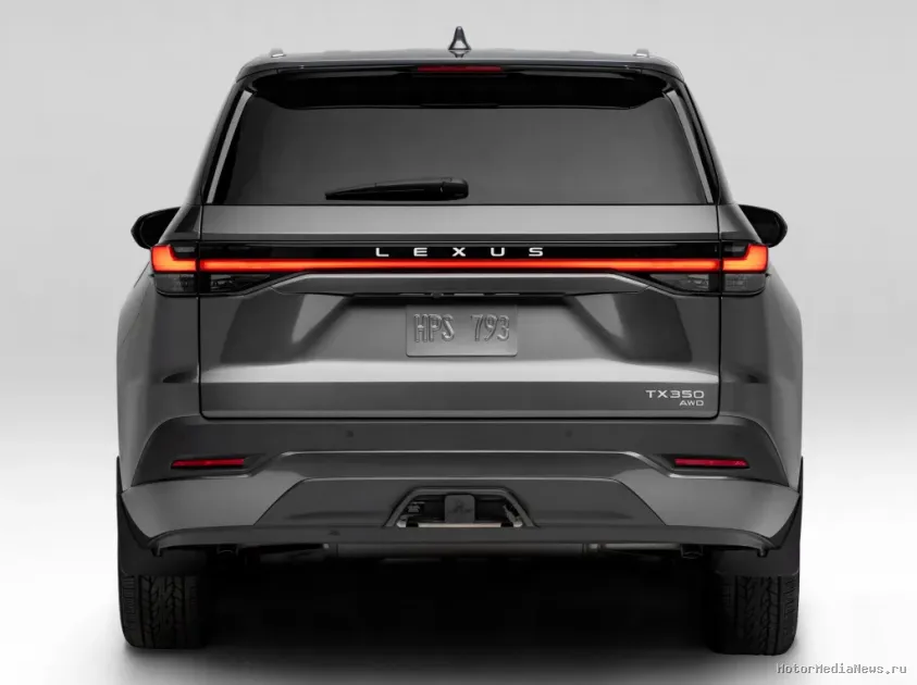 Lexus TX 2024 задний вид