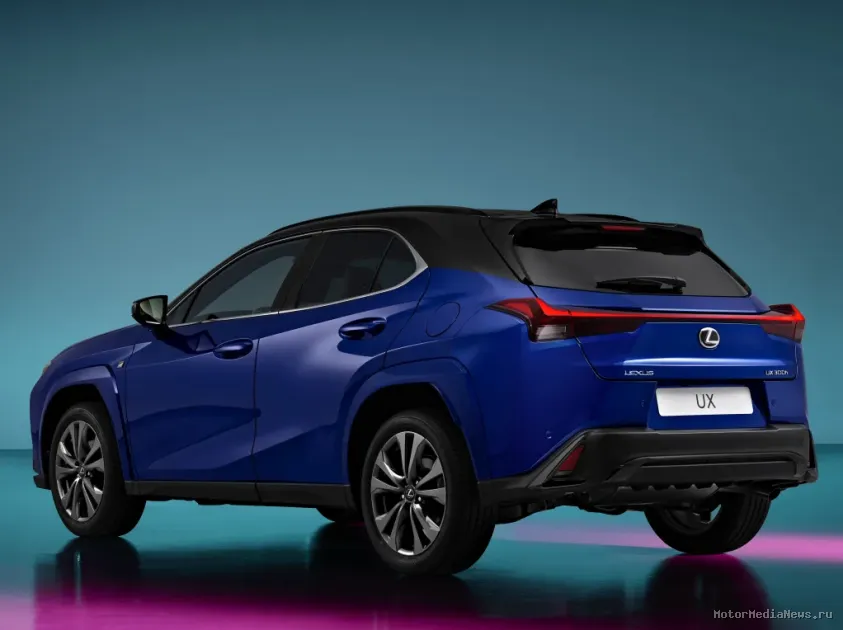 Боковая часть и задняя оптика UX 2025