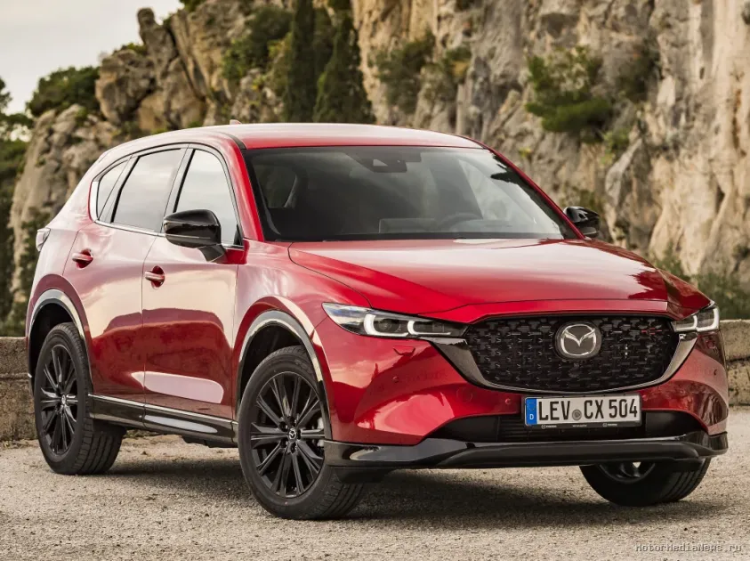 Mazda CX-5 2024 вид спереди