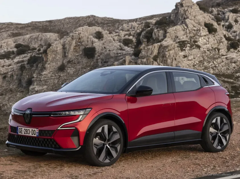 Внешний вид шикарного Renault Megane E-Tech