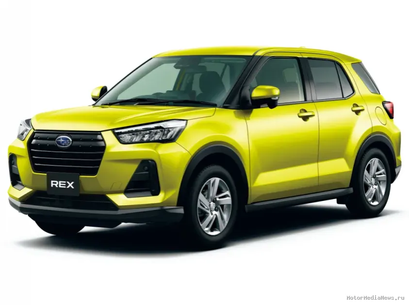 Subaru Rex 2023 обновленный дизайн