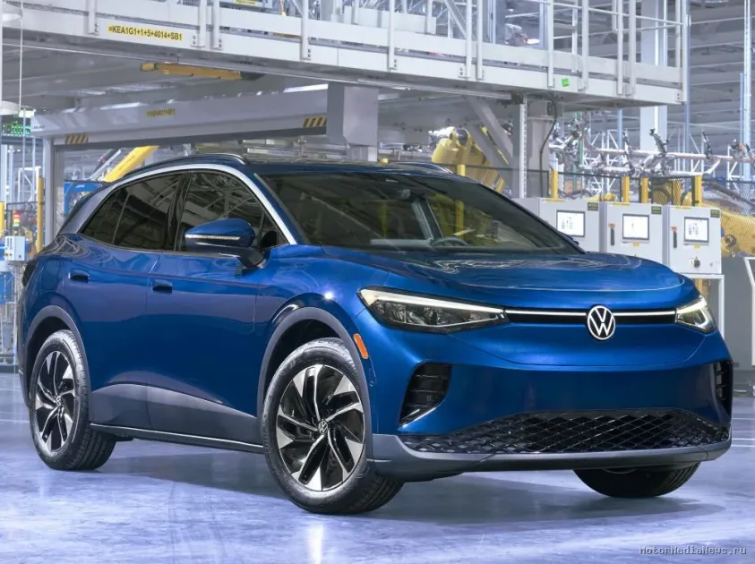 VW ID4 2024 внешний вид более мощной версии