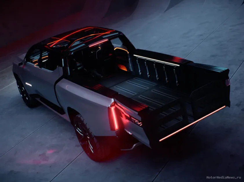 Вид сверху Ram 1500 Revolution 2023