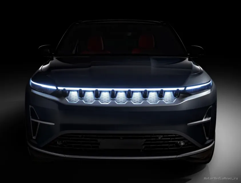 Новая молниеносная решетка радиатора для Jeep Wagoneer S